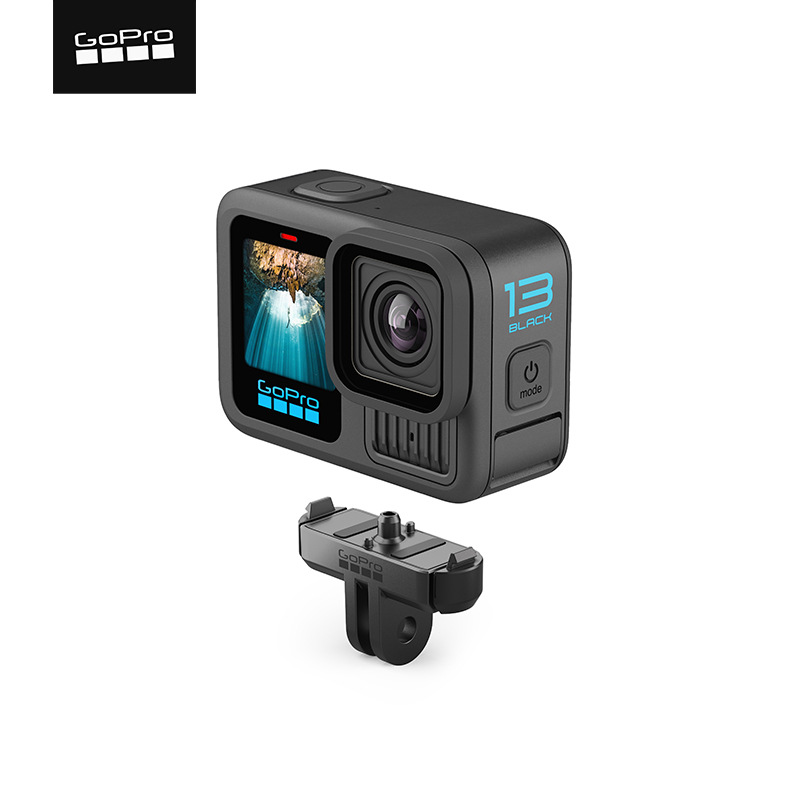 GoPro运动相机原装配件 磁性闩锁固定座 磁吸快拆 适用于HERO13